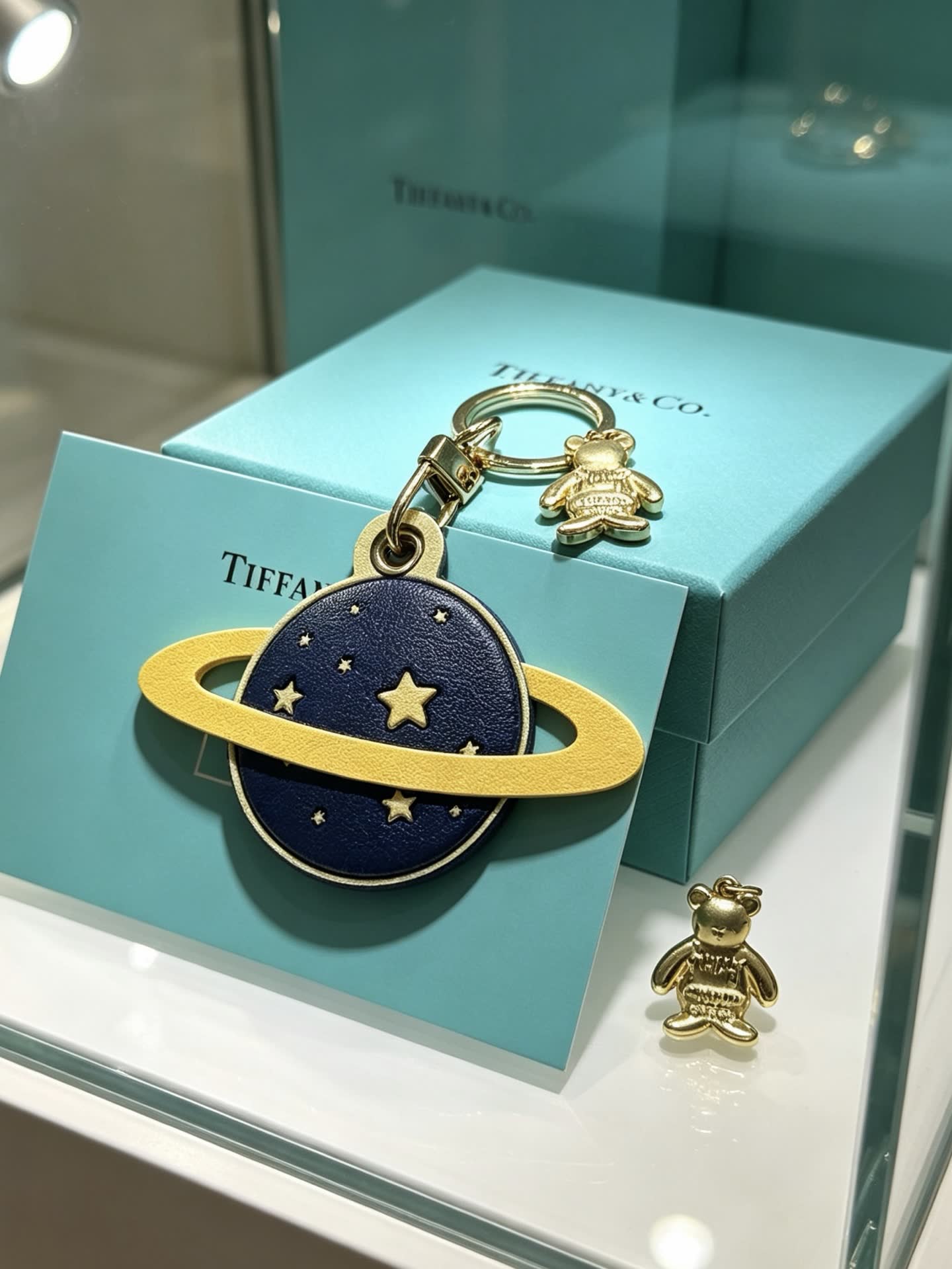 Tiffany & Co. Saturn Keychain